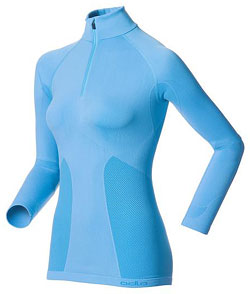 Odlo EVOLUTION WARM koszulka damska z zamkiem