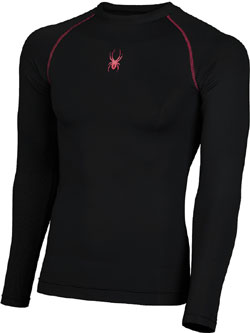 odzież narciarska Spyder 4 DEGREE CREW L/S TOP