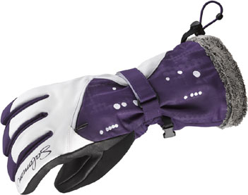 rękawice narciarskie Salomon TACTILE CS W bl/eggplant