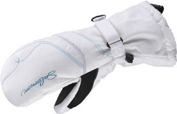 rękawice narciarskie Salomon FANTASY CS MITTEN W white