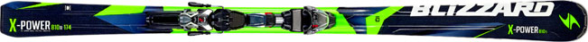 narty Blizzard X-POWER 810 Ti IQ - TP12 CM2