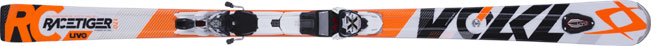 narty Voelkl Racetiger RC UVO Neon-Orange