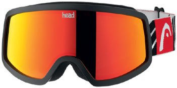 gogle narciarskie Head STREAM FS FMR BLACK/RED