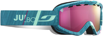 gogle narciarskie Julbo Bang (Cat 2) Blue / Pink Pink Screen + Light Pink Flash