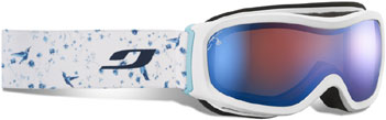 Julbo Cassiopée (Cat 3) White Orange Screen + Blue Flash