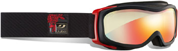Julbo Eclipse (Cat 1 to 3) Black / Red + Multilayer Fire