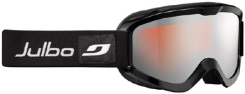 gogle narciarskie Julbo Eris (Cat 3) Black Orange Screen + Silver Flash