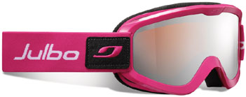 gogle narciarskie Julbo Eris (Cat 3) Fuchsia Orange Screen + Silver Flash