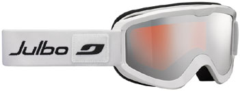 Julbo Eris OTG (Cat 3) White Orange Screen + Silver Flash