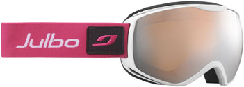 Julbo Ison (Cat 3) White / Rose Orange Screen + Silver Flash