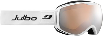 Julbo Ison (Cat 3) White Orange Screen + Silver Flash