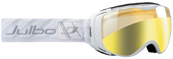 Julbo Luna (Cat 1 to 3) White + Light Gold Flash