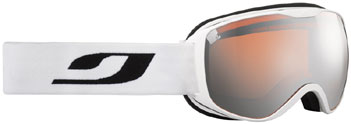 gogle narciarskie Julbo Pioneer (Cat 2) White / Black Orange Screen + Silver Flash