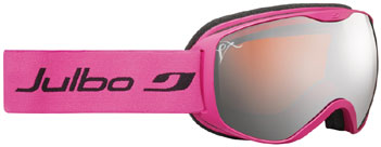 gogle narciarskie Julbo Pioneer (Cat 2) Fuchsia Orange Screen + Silver Flash