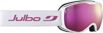 gogle narciarskie Julbo Pioneer (Cat 3) White / Pink Pink Screen + Pink Flash