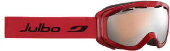 Julbo Pluto (Cat 3) Red Orange Screen + Silver Flash