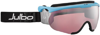 Julbo Sniper M (Cat 0 + 2 + 3) Blue Mat Screen Clear / Vermilion