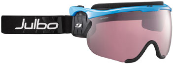 Julbo Sniper L (Cat 0 + 2 + 3) shiny blue / Black Screen Clear