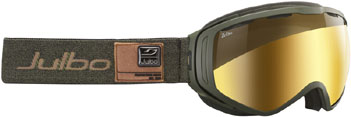 Julbo Titan (Cat 2 to 4) Khaki + Gold Flash