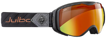 gogle narciarskie Julbo Universe (Cat 2 to 3) Black / Red + Multilayer Fire