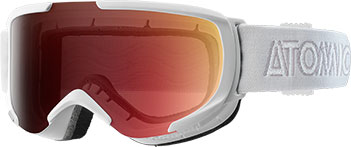 gogle narciarskie Atomic SAVOR S ML White / Light Red Multilayer