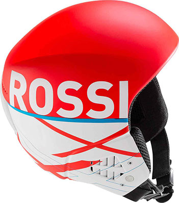 kaski narciarskie Rossignol HERO 9 - BLAZE / WHITE FIS (WITH CHINGUARD)