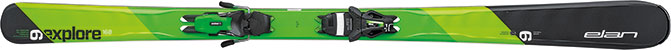 narty Elan EXPLORE 6 GREEN LIGHT SHIFT narty Elan EXPLORE 6 GREEN LIGHT SHIFT
