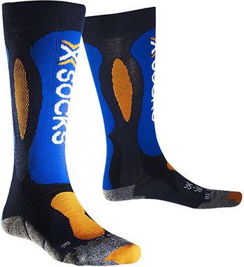 odzież narciarska X-Socks SKI CARVING SILVER JUNIOR