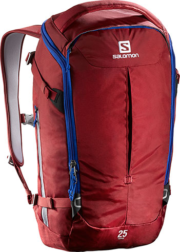 torby, plecaki, pokrowce na narty Salomon QUEST VERSE 25 BRIQUE-X / BLUE YONDER