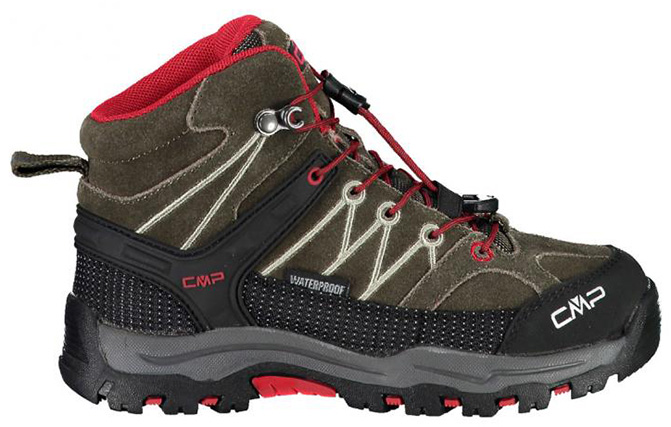 CMP Buty trekkingowe dziecięce CMP KIDS RIGEL MID (wood-brick)