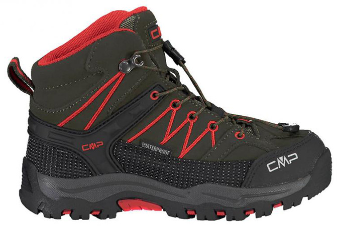 CMP Buty trekkingowe dziecięce CMP KIDS RIGEL MID (loden-ferrari)