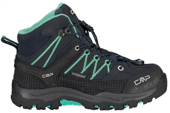 CMP Buty trekkingowe dziecięce CMP KIDS RIGEL MID (b.blue-aqua mint)