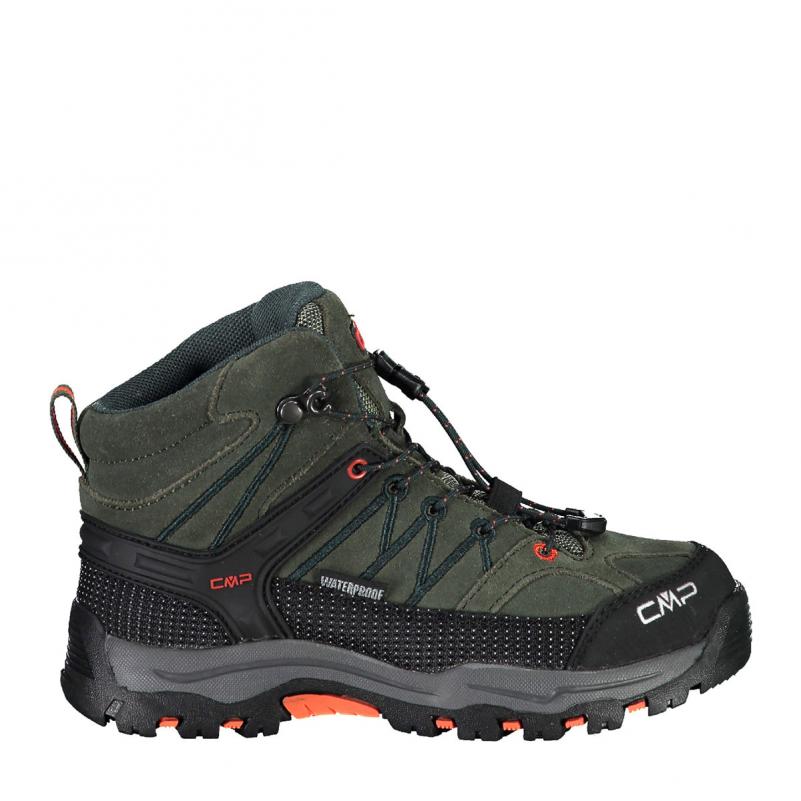 CMP Buty trekkingowe dziecięce CMP KIDS RIGEL MID (muschio-flame)