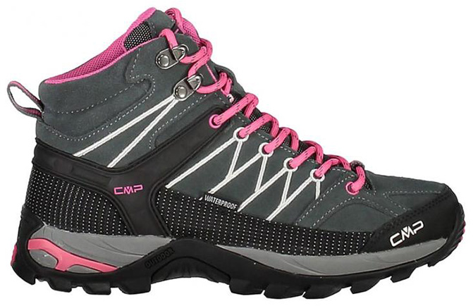 CMP Buty trekkingowe damskie CMP RIGEL MID (grey-fuxia-ice)