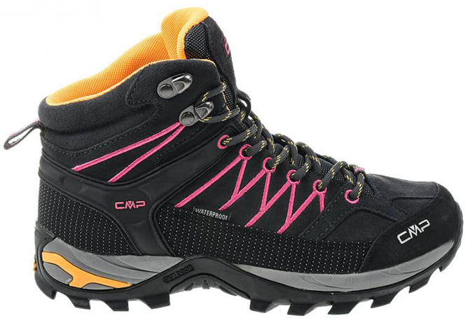 CMP Buty trekkingowe damskie CMP RIGEL MID (antracite-bouganville)