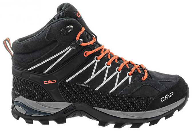 CMP Buty trekkingowe męskie CMP RIGEL MID (antracite-flash orange)