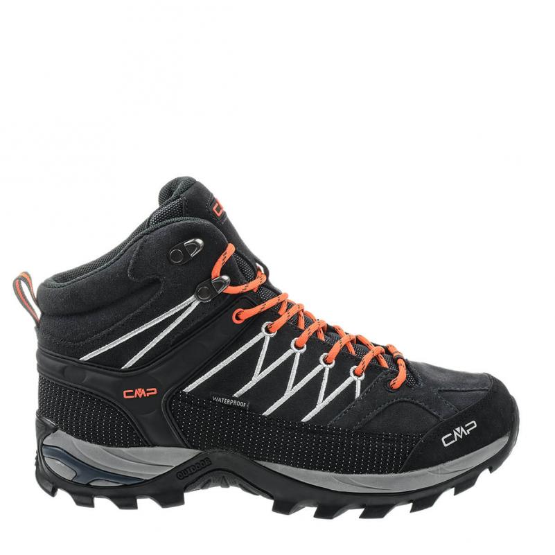 CMP Buty trekkingowe męskie CMP RIGEL MID (antracite-flash orange)