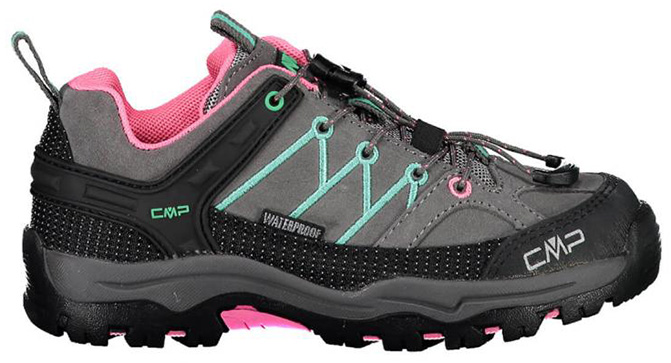 CMP Buty trekkingowe dziecięce CMP KIDS RIGEL LOW (graffite-aqua mint)