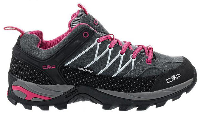 CMP Buty trekkingowe damskie CMP RIGEL LOW (grey-fuxia-ice)