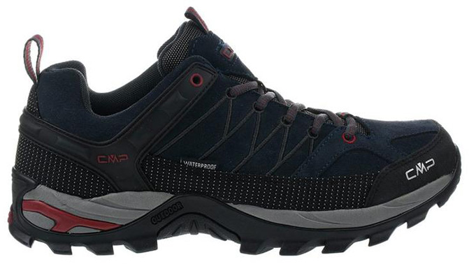 CMP Buty trekkingowe męskie CMP RIGEL LOW (asphalt-syrah)