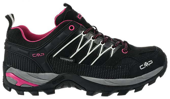 CMP Buty trekkingowe damskie CMP RIGEL LOW (nero-glacier)