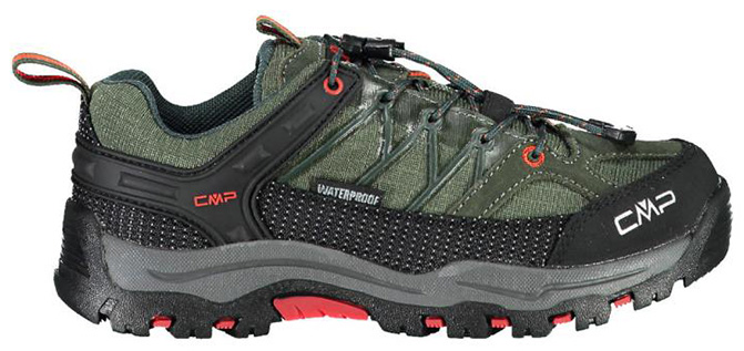 CMP Buty trekkingowe dziecięce CMP KIDS RIGEL LOW (muschio-flame)