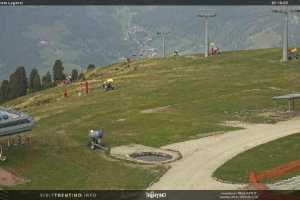 Kamera Val di Fiemme Alpe Cermis Seggiovia Lagorai