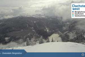 Kamera Dachstein West: Zwieselalm Bergstation (LIVE Stream)