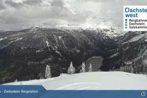 Dachstein West: Zwieselalm Bergstation (LIVE Stream)