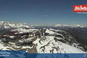 Kamera SkiWelt Wilder Kaiser - Brixental Gipfel Hohe Salve (LIVE Stream)
