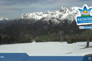 Kamera Maria Alm Hochkoenig Bergstation Hochmais (LIVE Stream)