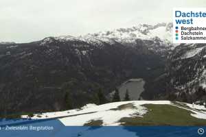 Dachstein West: Zwieselalm Bergstation (LIVE Stream)