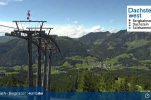 Kamera Russbach am Pass Gschuett  Dachstein West - Bergstation Hornbahn (LIVE Stream)