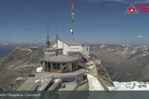 Kamera Silvaplana/Engadin  Corvatsch